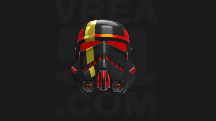 Storm Trooper Helmet - Fan Art 3D Model