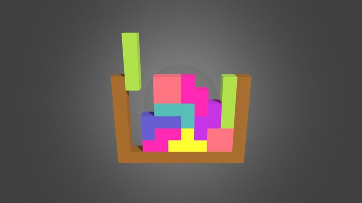 Davis Sovann_ Tetris Blocks 3D Model