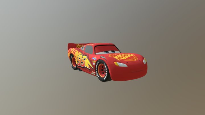 Cars 3 lightning mcqueen 3D Model