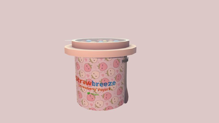 yogurt 3D Model