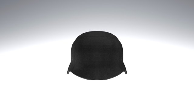 German SS Helmet 3D Model