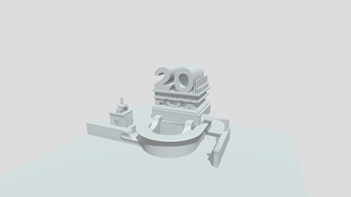 20th century fox 3d model 3D Model
