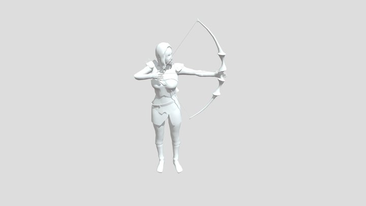 McNulty_female atcher 3D Model