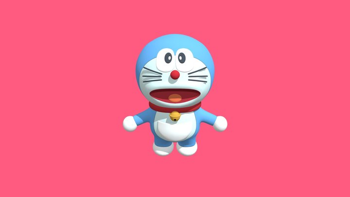 Doraemon 3D Model