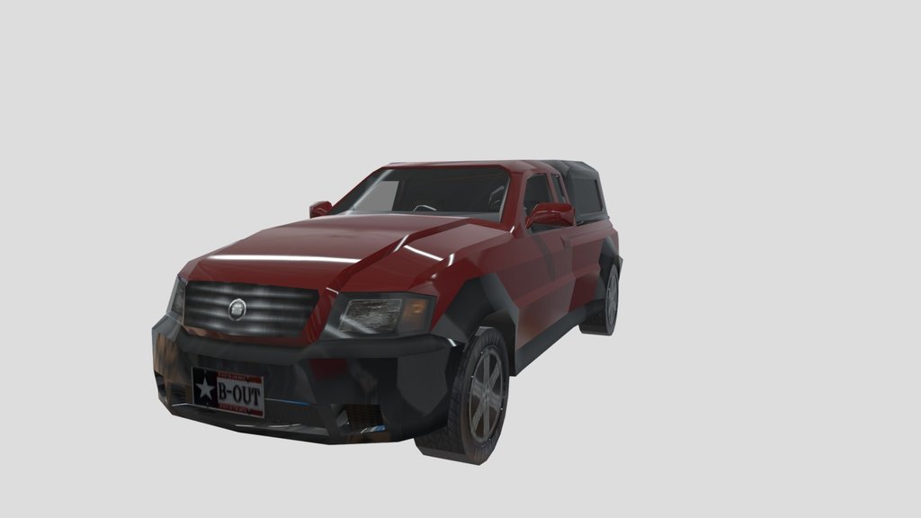 camper shell pickup (burnout 3)