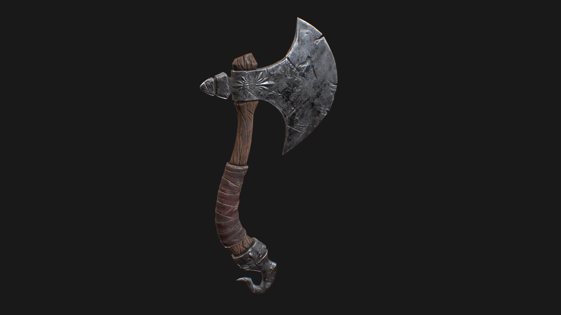 War Axe - Buy Royalty Free 3D model by operario [a61e0ce] - Sketchfab Store