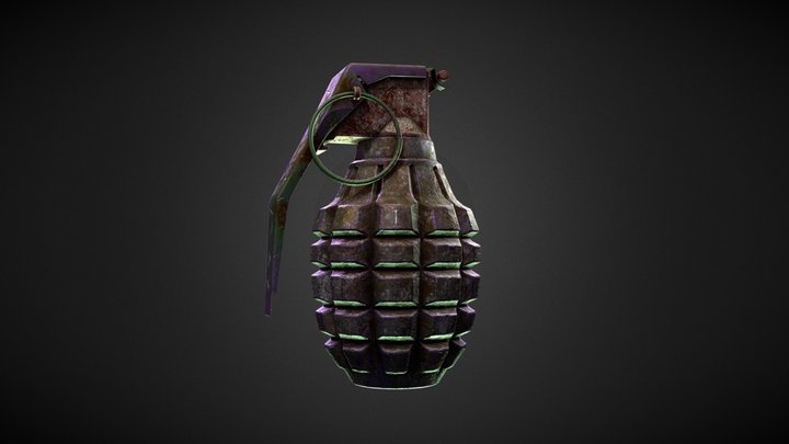 Grenade 3D Model