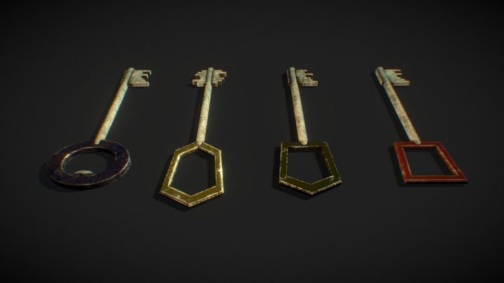 Keys 3D Model