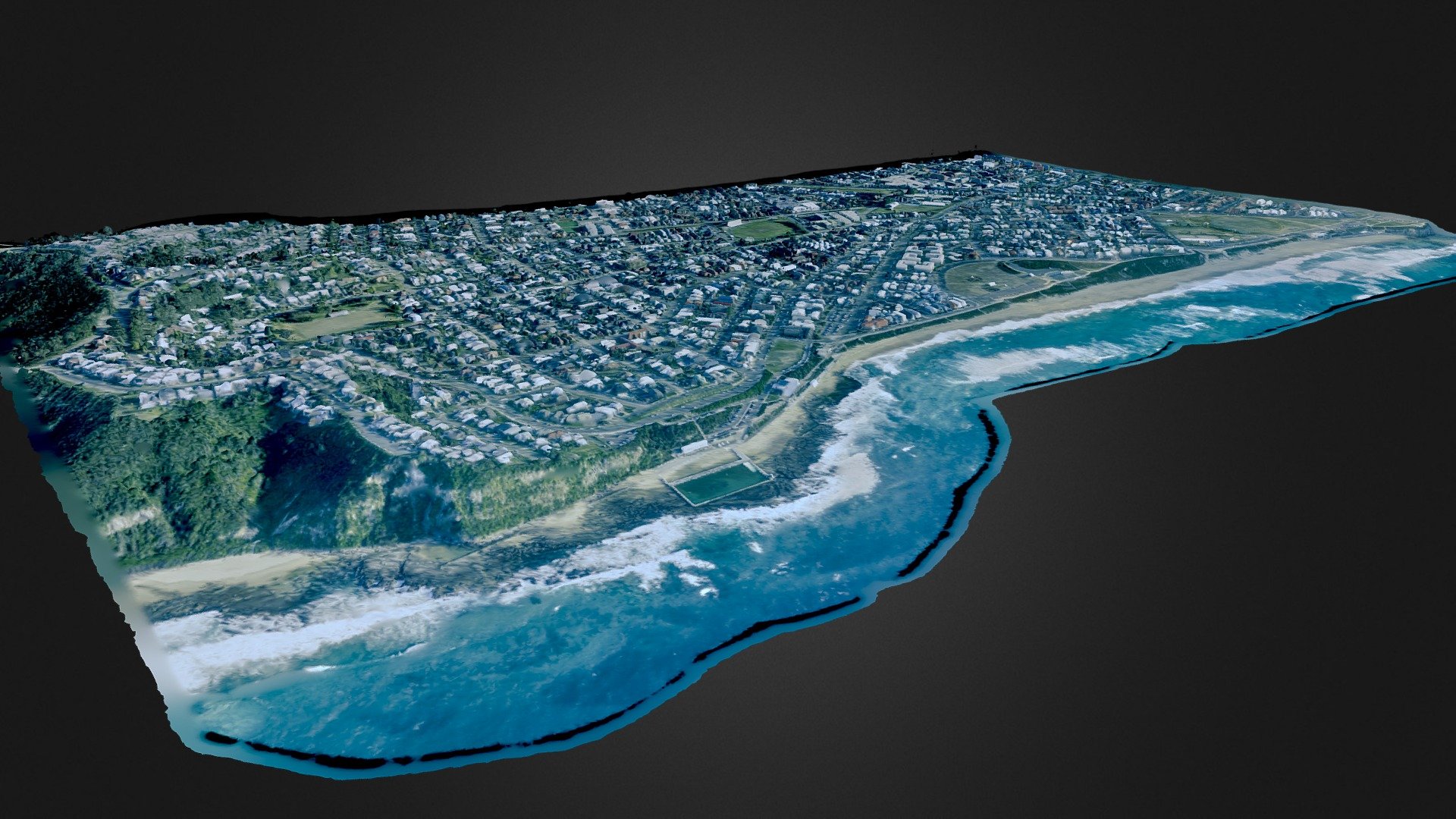 Merewether from point cloud test