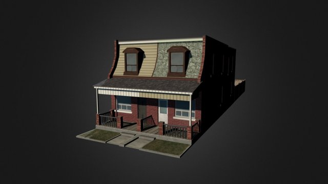 Toronto housing 01 C:S 3D Model