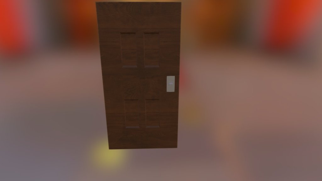 Door Single — Sketchfab embed 3D viewer