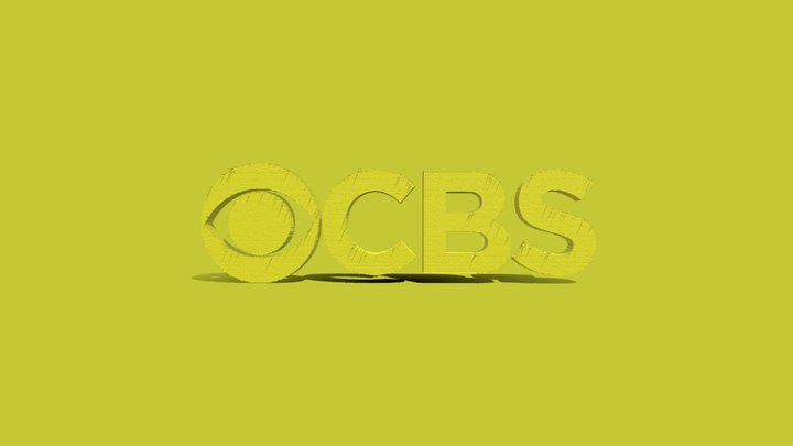 Yellow CBS Logo [Request] 3D Model