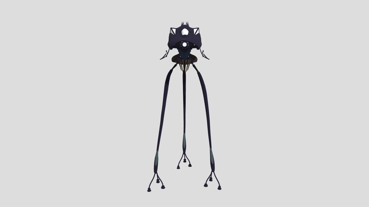 ТРЕНОГ XYZ детализация 3D Model