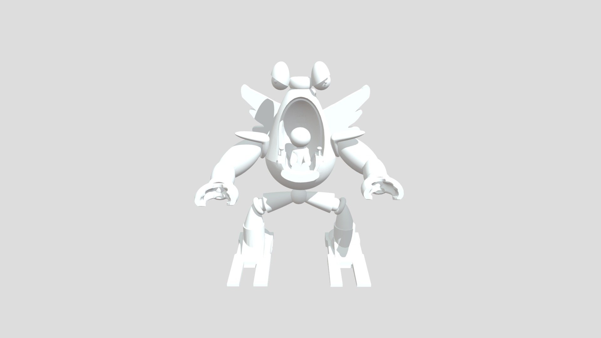 Pod Monster - 3D model by austindovel [a6227ee] - Sketchfab