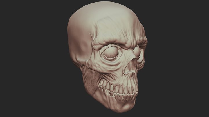 Undead Sculpt 3D Model