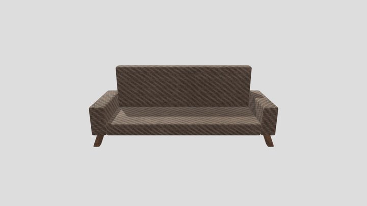 Диван (Low-poly)