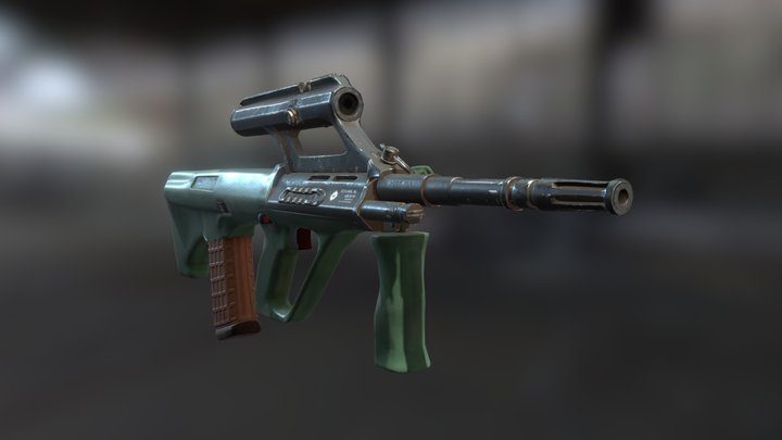 STEYR AUG/A3 M1 3D Model