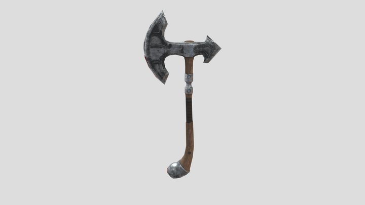 Skullcrusher Axe 3D Model