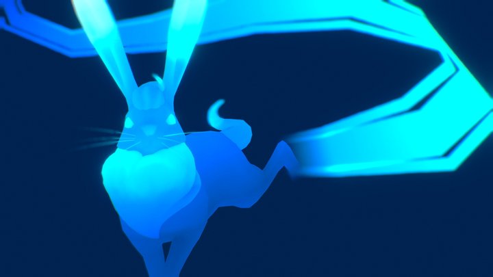 Luna Hare Patronus 3D Model