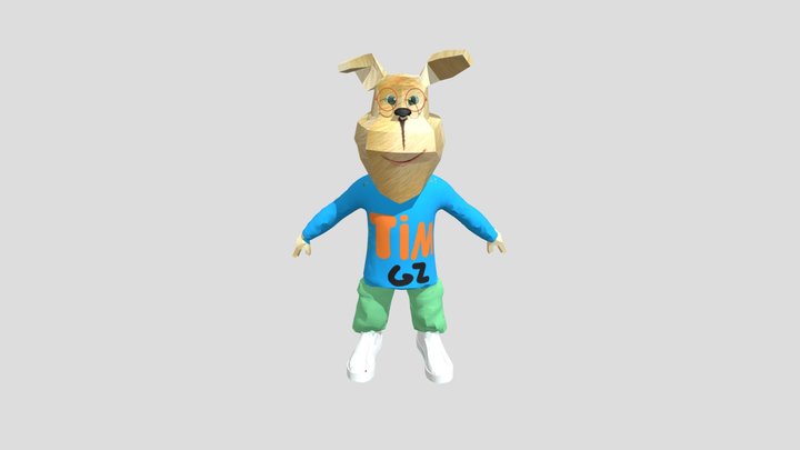 гена из пять ночей с тимохой в одежде тимохи 3D Model