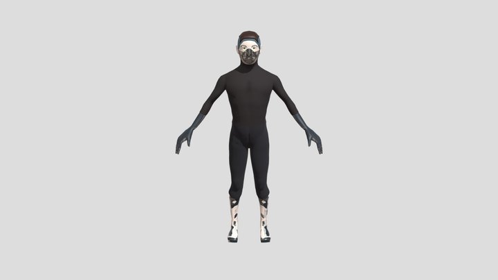Ninja Model(Alpha Version) 3D Model