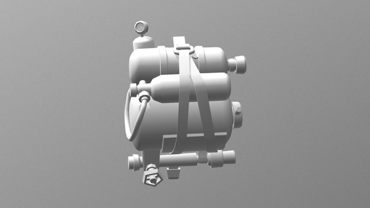 Winter Surplus Model "high poly" 3D Model