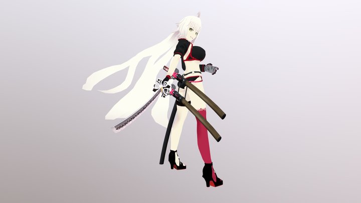 Jeanne d'Arc Alter [Berserker] 3D Model