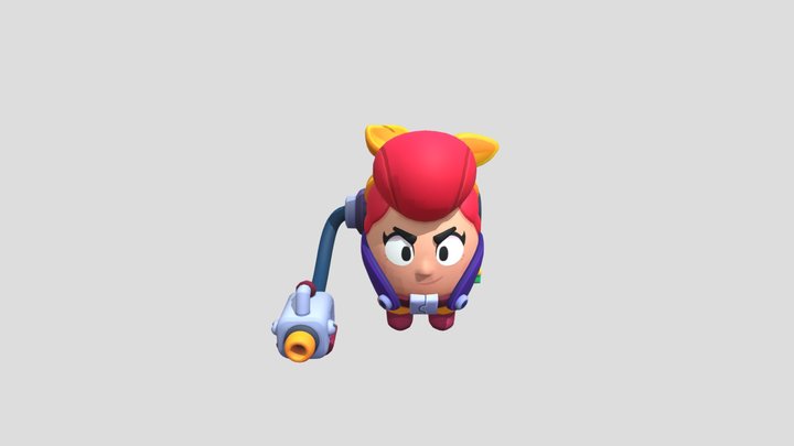Egg Pam Brawl Stars 3D Model