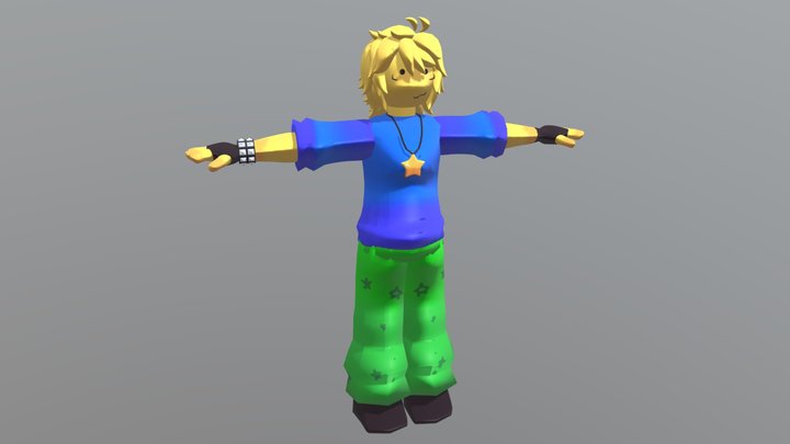 Stylized Noob – Modello 3D gratuito STL