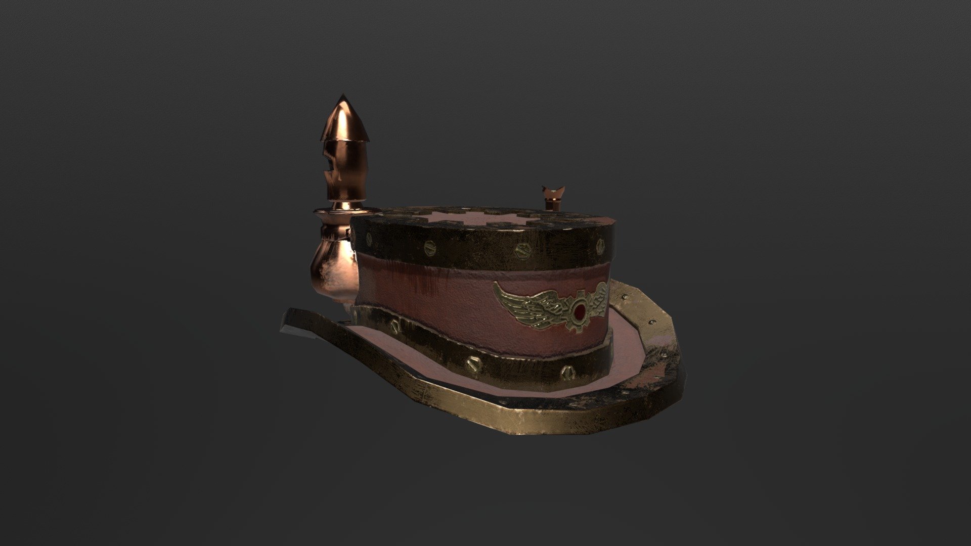 Steampunk Boiler Hat