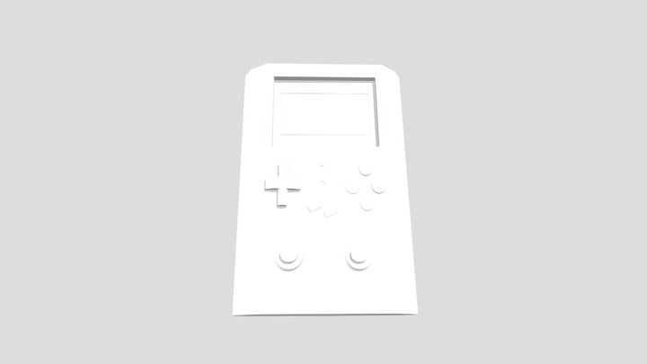Console 3D Model