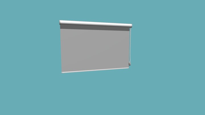 Roller Blind 3D Model