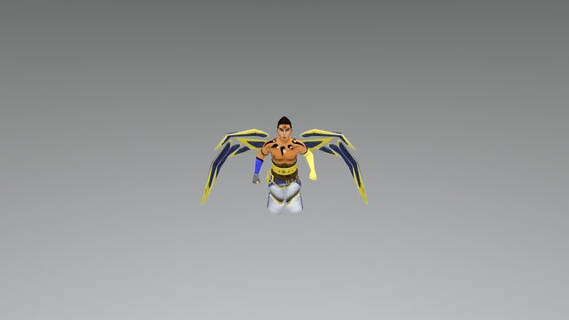 Laas hover Animation 3D Model