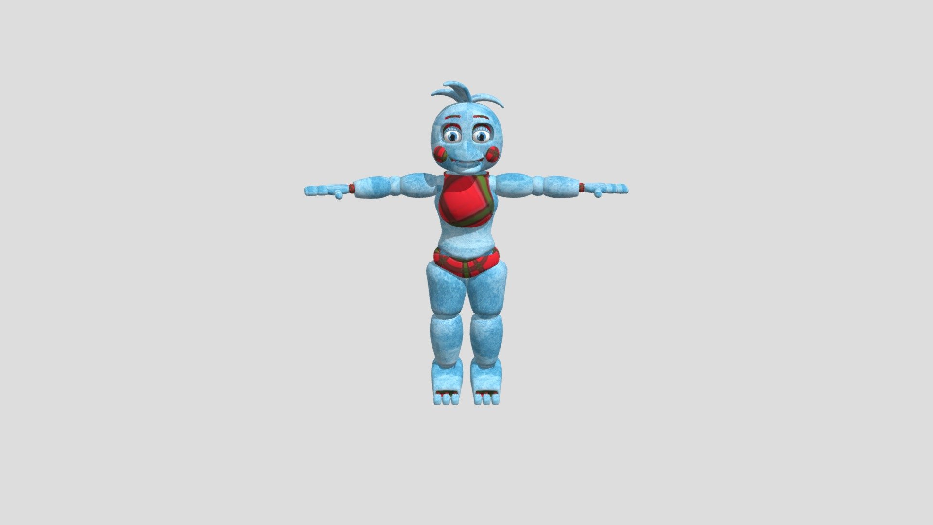 Xmas Toy-chica - 3D Model By BlueBerry1234 [a631812] - Sketchfab