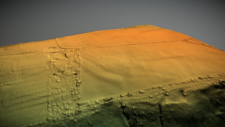 Dinmore Hill, Herefordshire (UK) – Free 3D Model STL
