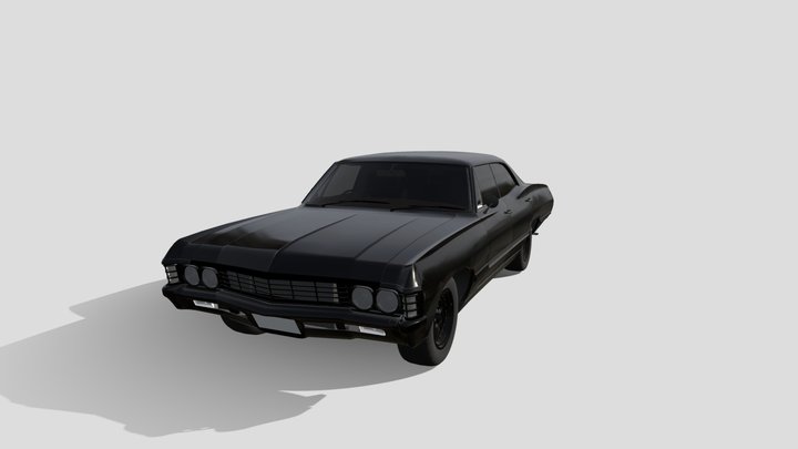 Chevrolet Impala 1967 3D Model