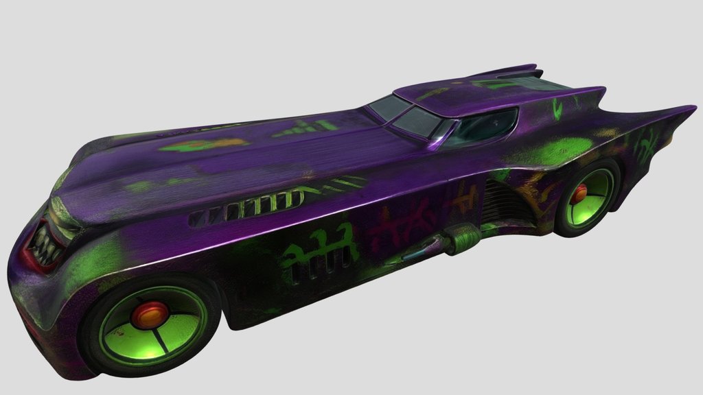 Batmobile Illustration
