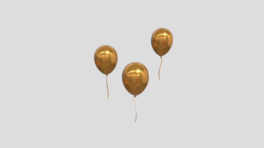 Golden Balloons