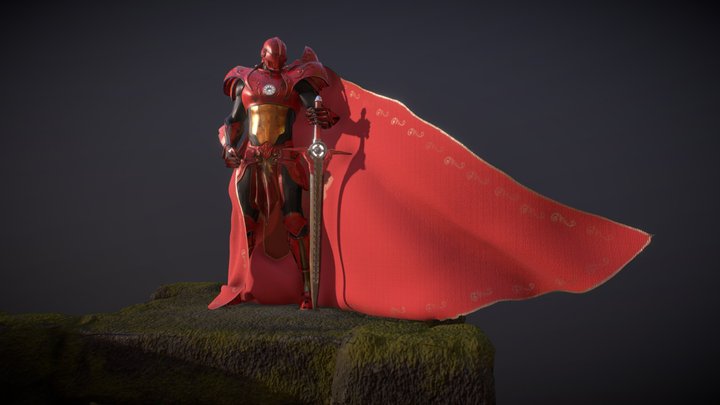 Iron Knight 3D Model