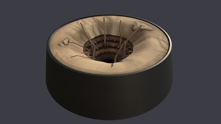 The Great Pit of Carkoon 3D Model