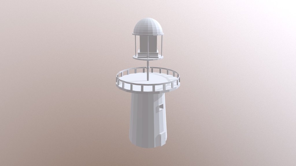 Lighthouse before texturing