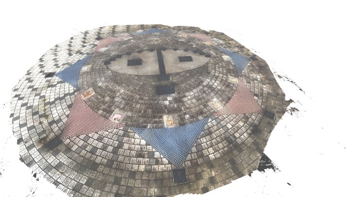 かげぼうし日時計 3D Model