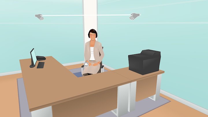 VR Sales Trainer Demo - Success Scene 3D Model