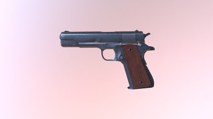 M1911 3D Model