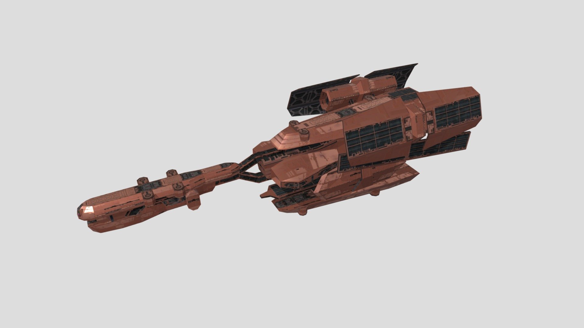 Star Fox Assault Venomian Battleship 3D model by Donjuan301