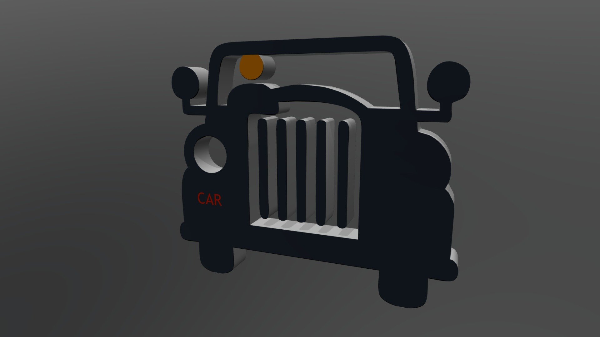 Orange Car