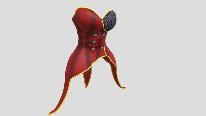 Mad Moxxi Corset 3D Model