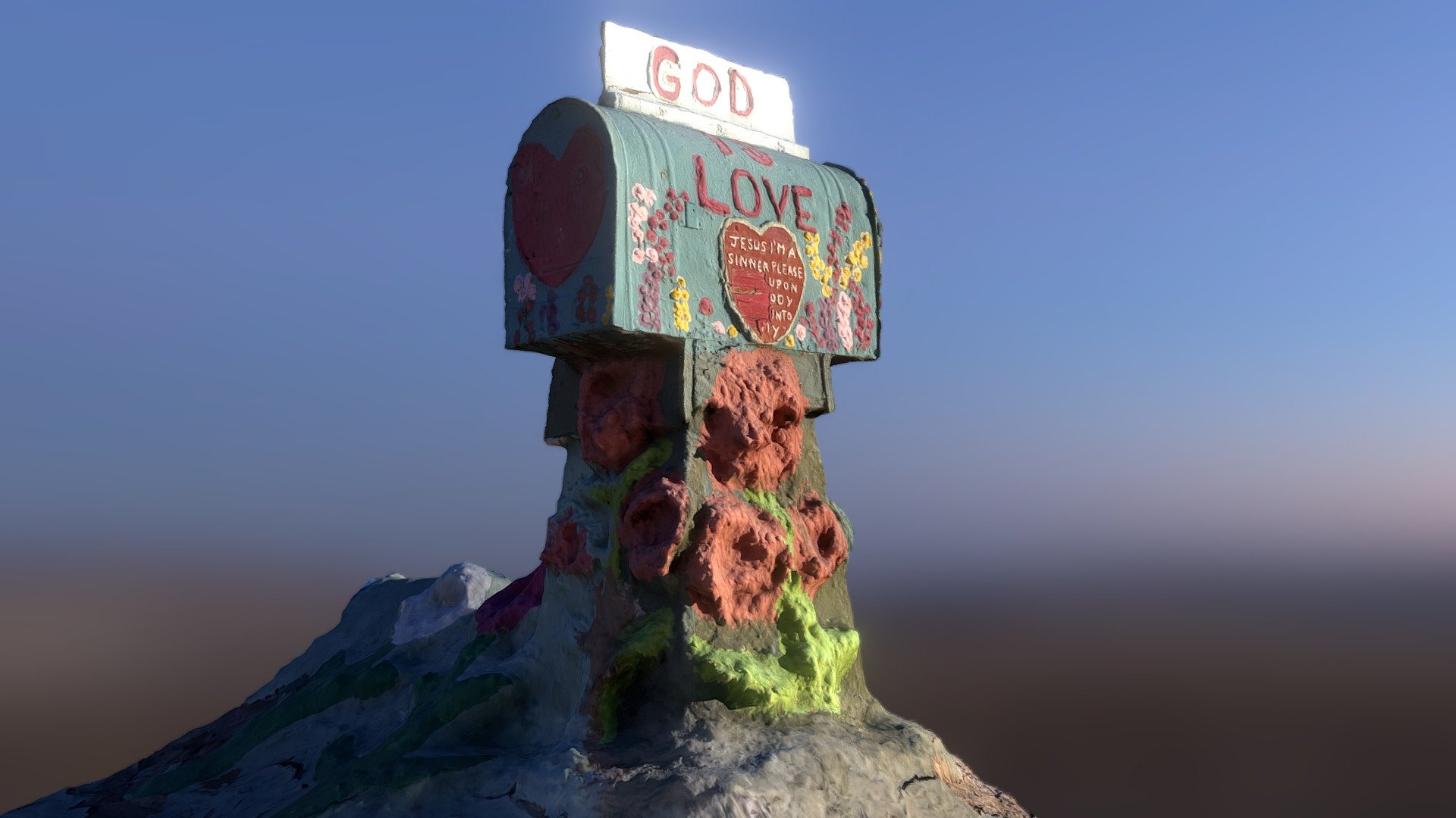 Slab City Mail Box Scan