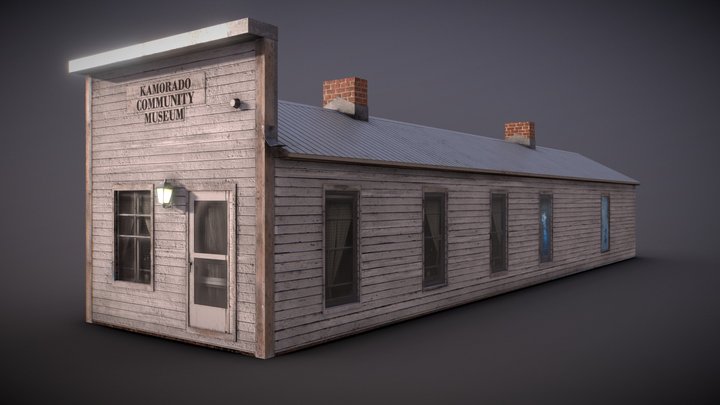Community Museum 3D Model