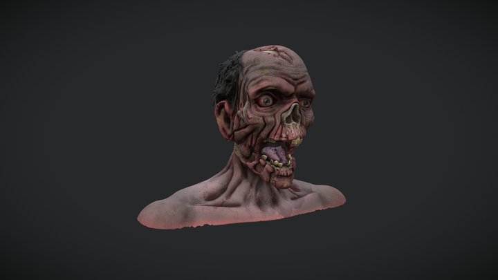 Zombie 2 3D Model